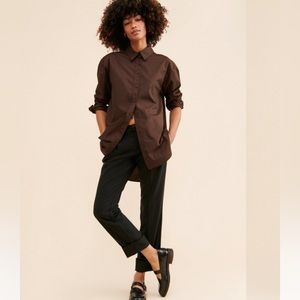 Free People Cuffed Trouser Pant Size 6 but fit more like an 8 / 10